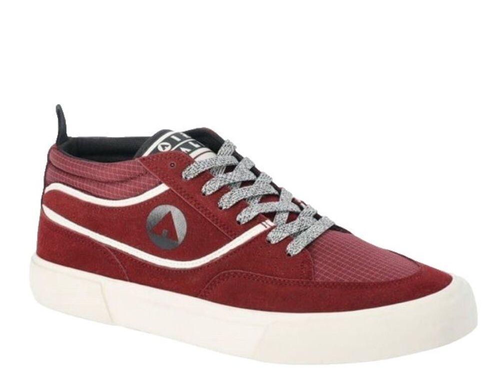 Airwalk Men's Freestyle Mid Top Sneakers Maroon Size 8.5 NWT